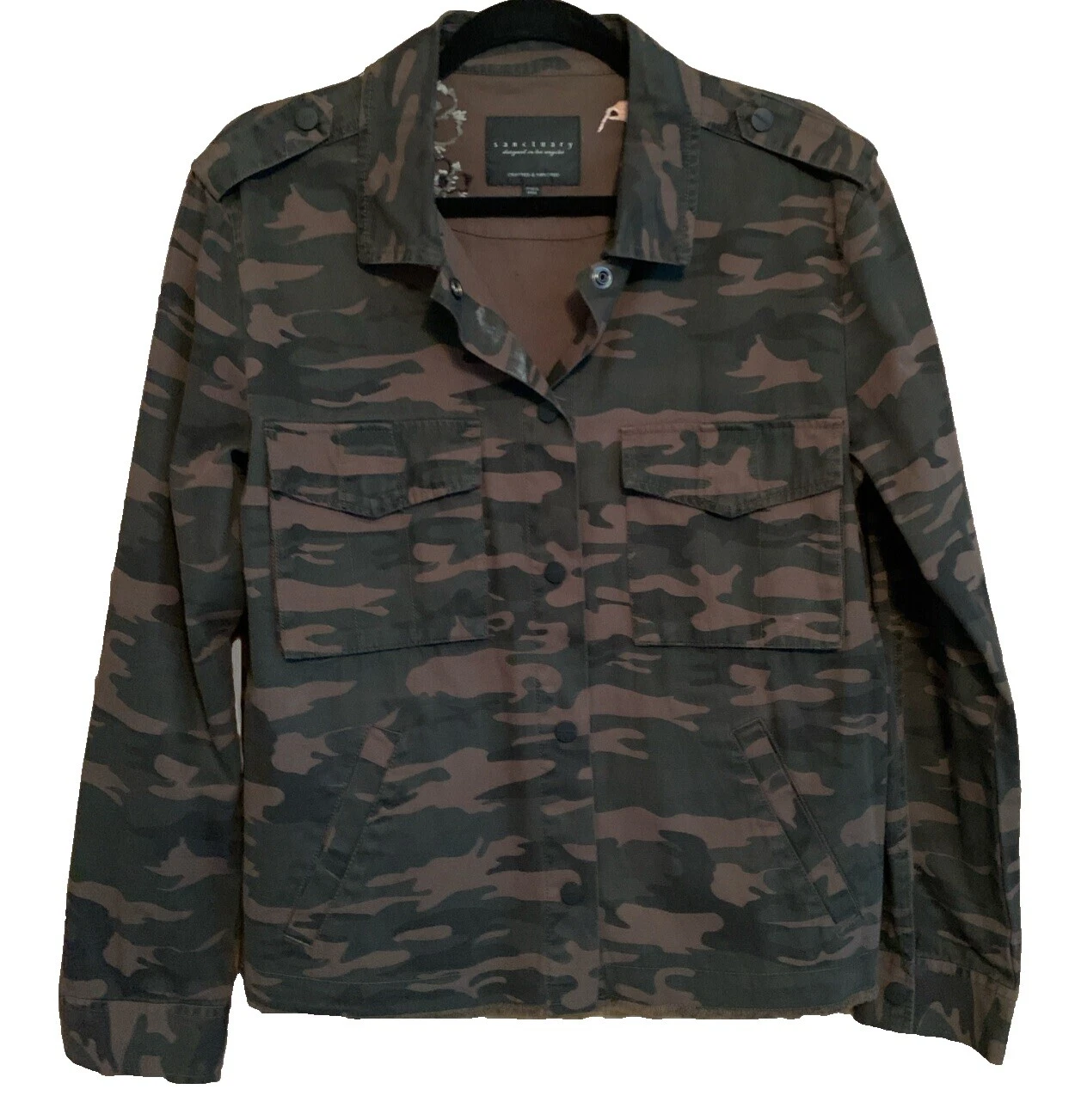 Tamanho Regular de camuflagem Anthropologie Casacos, jaquetas e Coletes para mulheres