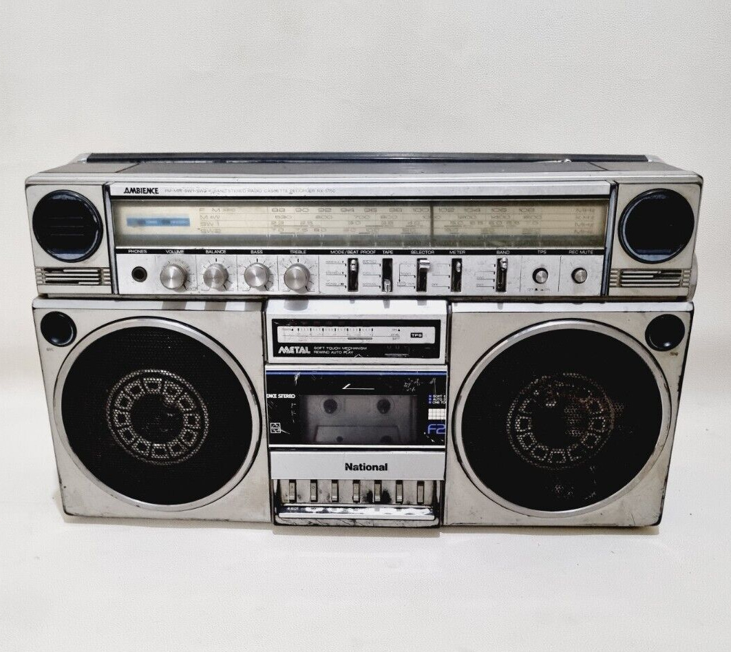 Vintage National Panasonic Boombox RX 5150F Stereo Radio Cassette Recorder  eBay