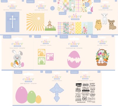 Crafter's Companion - Ostern - Mini Collection - Metallformen, Stempel oder Papier