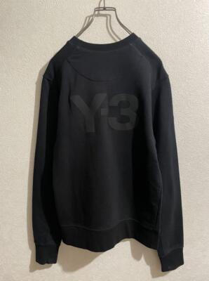 akacha　Y-3 adidas ヨウジヤマモト　スウェット　ビッグロゴ 関込】Y-3 ワイスリー◇adidas Yohji Yamamoto ロゴ セーター (Y