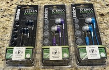  3 - Uniden Earbuds with Extra Cushions 3.5mm plug for iPhone iPad HTC Samsung