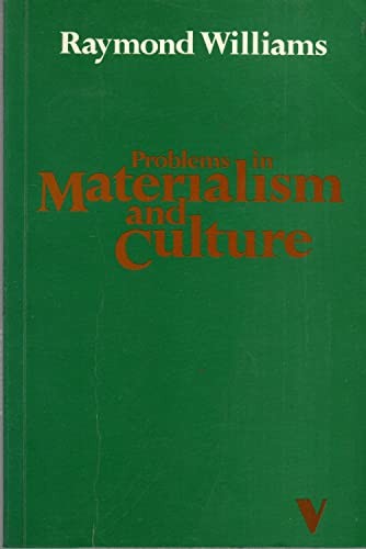 Culture and Materialism - Williams, Raymond