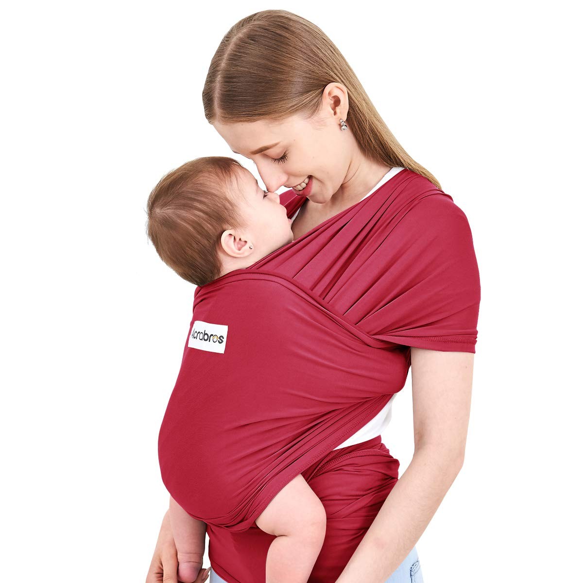 Acrabros Baby Wrap Carrier,Hands Free Baby Carrier