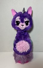 Hatchimals Llamacorn Unicorn Purple Interactive Light Up Sound Extends Up/down