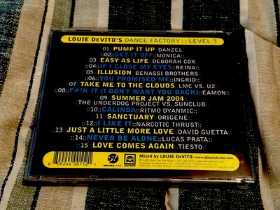 LOUIE DEVITO - Dance Factory Level 3 - CD - **Mint Condition** OOP