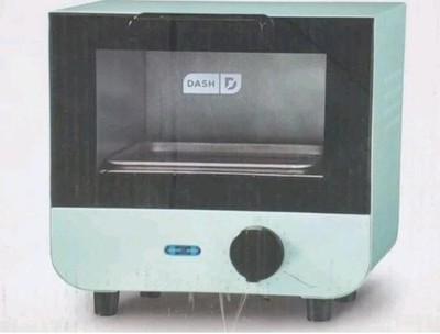 Dash Mini Toaster Oven-All Snacks-Pizza-Bagels-Bread-Dorm-Bar- Vacation-RV-Home