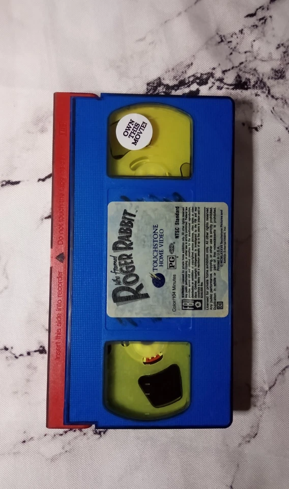 Who Framed Roger Rabbit VHS Custom VHS Spool Swap - Image 4 of 4