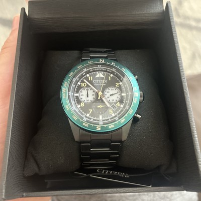 Citizen CA4555-81E Weekender Chronograph Eco-Drive Sport Casual Black Watch