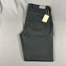 Peter Millar Golf Pants Crown Sport eb66 Performance 33 x 30 Black NWT MSRP $168