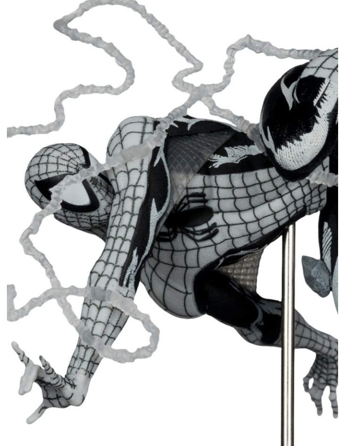 Marvel PVC Statue !/10 Spider-Man (Line Art) (The Amazing Spider-Man -318) (Gold - Immagine 3