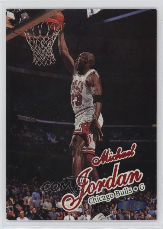 1997-98 Fleer Ultra Michael Jordan #23 HOF 04dh