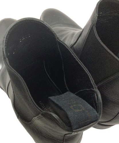 Louis Vuitton Men’s Black Side Gore Boots Size 5/25.5cm Leather Used - Picture 7 of 10