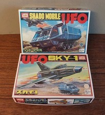 Modellino kit scala 1 IMAI Shado Mobile UFO e UFO Sky nuovo scatola aperta parti sigillate