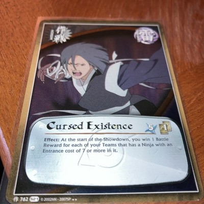 Cursed Existence (762) [S21] Foil - First Edition - English Naruto TCG
