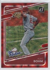 2021 Panini Donruss The Rookies Red 134/149 Alec Bohm #TR7 19rf