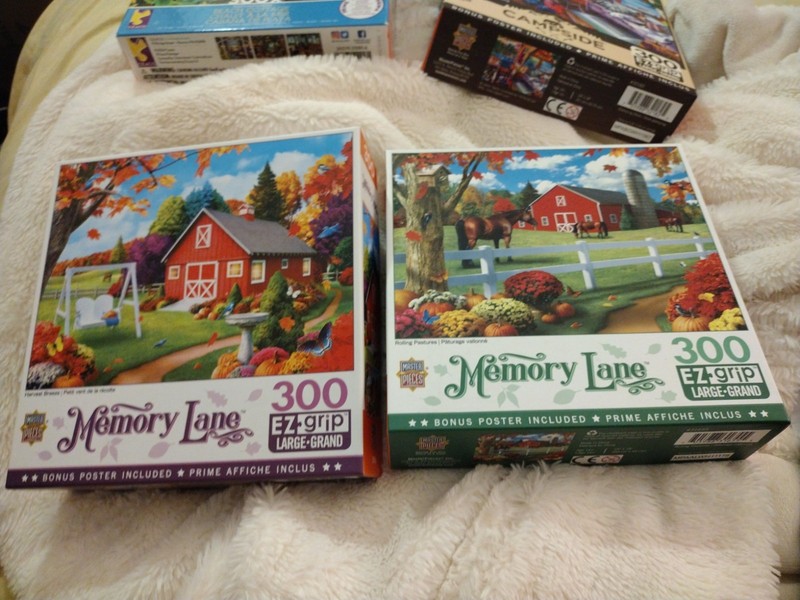 2 - Memory Lane Puzzles - Rolling pastures & Harvest Breeze 