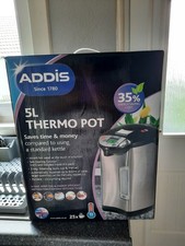 Image of ADDIS Thermo Pot Instant Hot Water Dispenser 5L - Stainless Steel - Kettle