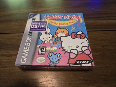 Hello Kitty Happy Party Pals Nintendo GBA Gameboy Advance New Sealed 