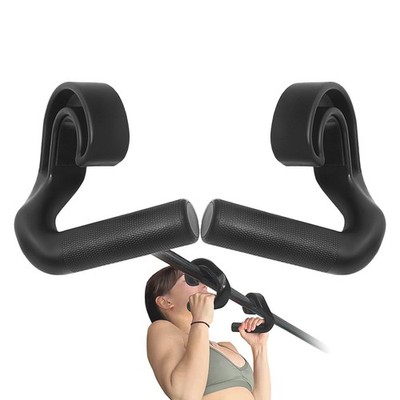 Neutral Grip Pull Up Handles 45° - Angles 90 Grips for Relieve Wrist - Non-Sl...
