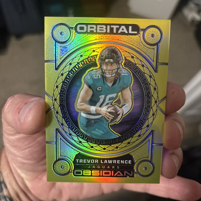 2023 Obsidian International Trevor Lawrence Orbital Gold /10 SSP