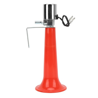 #ad Car Turkish Whistle Horn 12V 24V Air Trucks 180DB Red Pressure Universal Auto $32.65