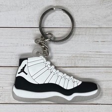 YOU CHOOSE Nike Jordan 11 Sneaker 2D Rubber 2" Keychain MORE COLORS