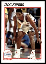 1991-92 Hoops Doc Rivers Los Angeles Clippers #380