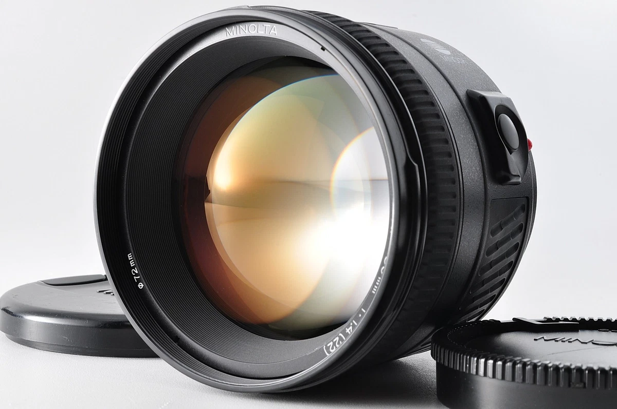 Minolta f/1.4 Lenses 85mm Focal for sale - eBay