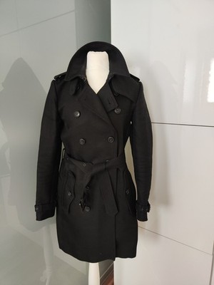 Burberry Brit Trenchcoat schwarz S/36