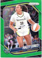 2025 Panini Prizm WNBA #43 Haley Jones Green Prizms