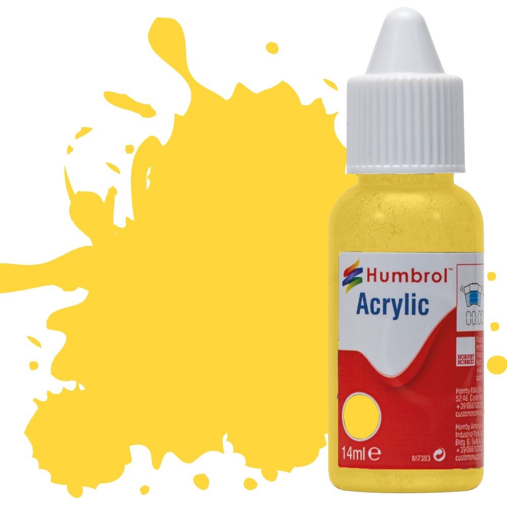 Humbrol DB0074 - Humbrol Acrylic Dropper Bottle 14Ml No 74 Linen Matt - New - Image 5
