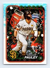 #H15 2024 Topps Holiday Graham Pauley RC San Diego Padres
