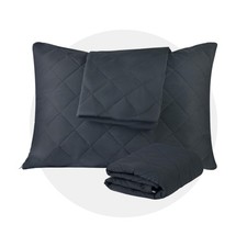 2 Pack Pillow Protector, King Size, Zippered Waterproof Pillow Encasement Cov...