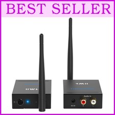 Wireless Audio Transmitter Receiver Kit 320ft Range