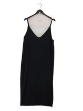 Everlane Slip Midi Dress in Black