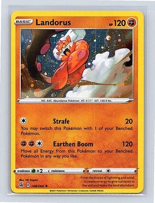 Landorus - (Cosmos Holo) Holo 148/264 Blister Exclusives Promo NM