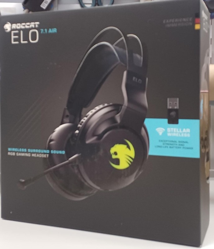 ROCCAT Elo 7.1 Air Wireless RGB Gaming Headset with Mic & USB Cable