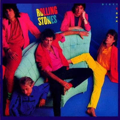 Rolling Stones* - Dirty Work LP Album Vinyl Rock 195013