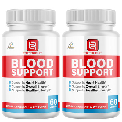Trusted Relief- Blood Support- 2 Bottles- 120 Capsules