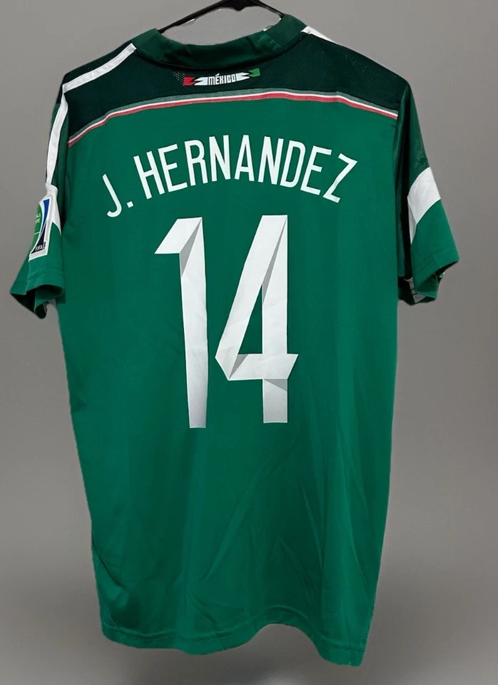 Adidas Мексика Chicharito редкая футбол Джерси чемпионата мира средний  - Изображение 2 из 4