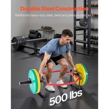 Trap Bar Hex Bar, 2-Inch Hex Barbell, 500 LBS Capacity Shrug Bars, Weightl