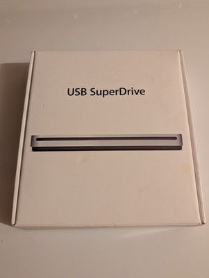 Apple USB SuperDrive A1379 MD564ZM/A External Optical Drive   Silver