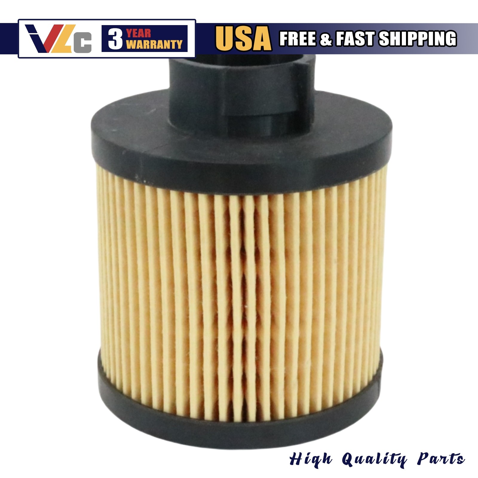 3X 07L115561C Oil Filter Fits 2004-2008 Lamborghini Gallardo USA