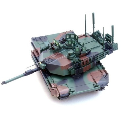 13.5cm Diecast 1/72 US M1A2 TUSK II Abrams Main Battle Tank Model Collection aar