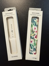 Smart Watch Band-set Of 2, Silicone