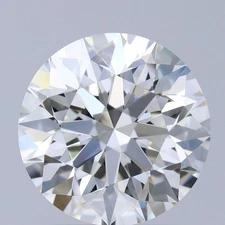 Cert. AGI 1.79 Carat Round Natural Mined Diamond Loose H color VVS1 clarity