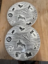 TWO 9 inch Ridgeway Homemaker china plates