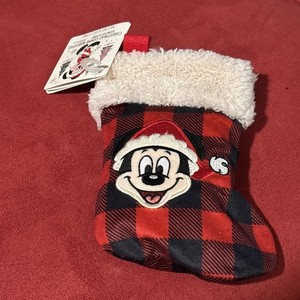 Disney Parks Mickey Mouse Christmas Gummy Wreaths Candy Stocking Sock