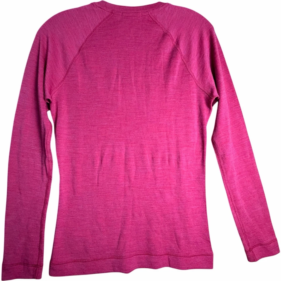 Smartwool Merino 250 Lana Capa Base Rosa Mujer Pequeña Térmica Manga Larga Invierno Foto 2 de 4