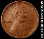 1911-D Lincoln Wheat Cent- Very Fine- Semi Key Better Date No Reserve #J1774